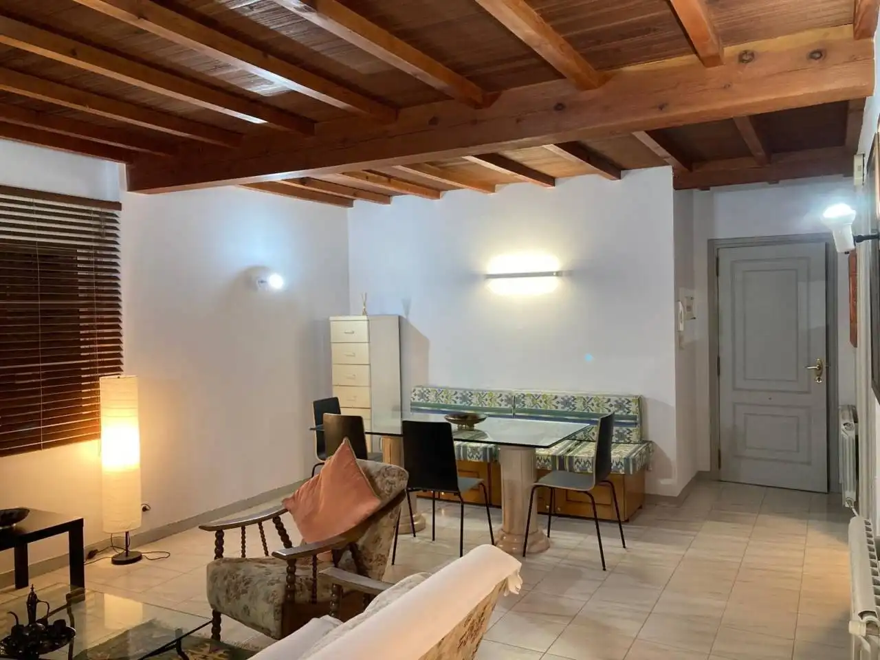 Dining room of Flat for sale in Curtis, A Coruña