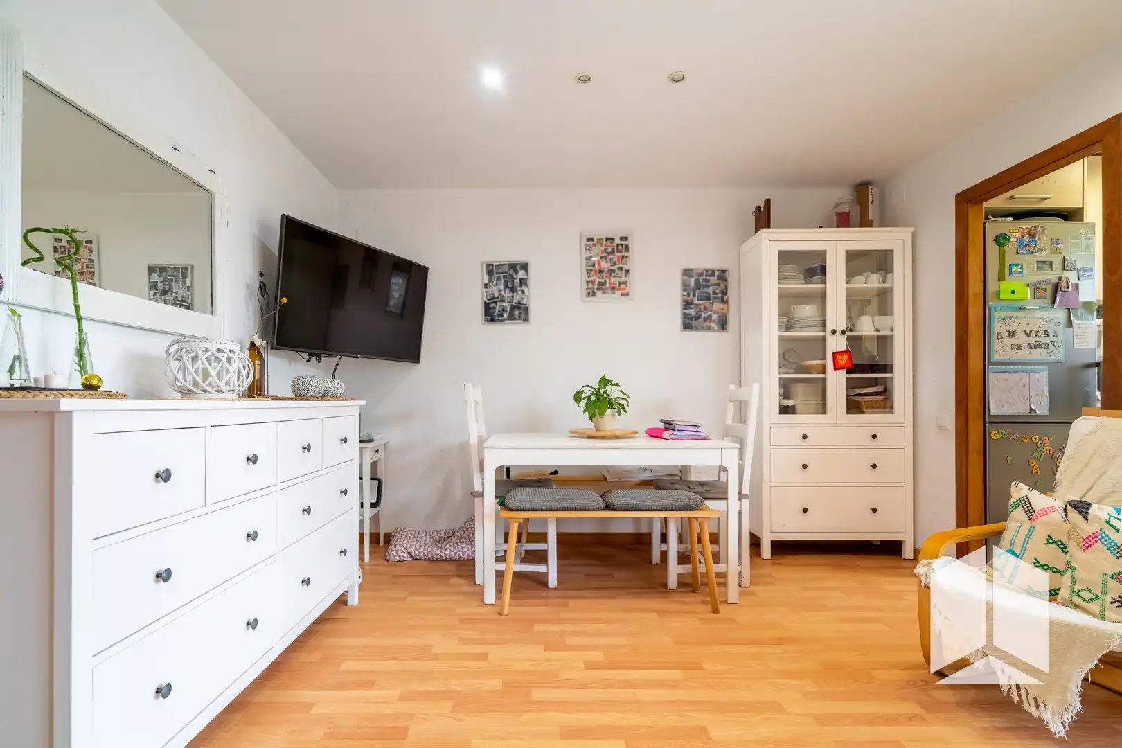 Dining room of Flat for sale in Castelldefels  with Air Conditioner, Terrace and Storage room