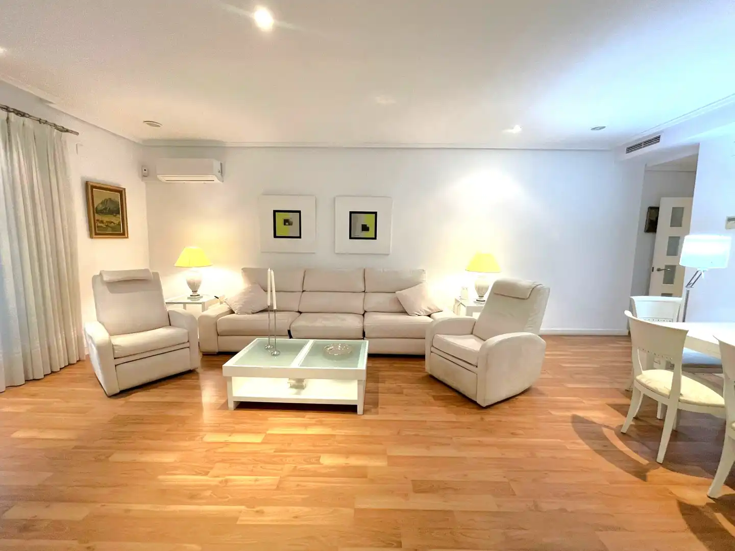 Sala d'estar de Pis en venda en Valencia amb Aire condicionat, Moblat i Forn
