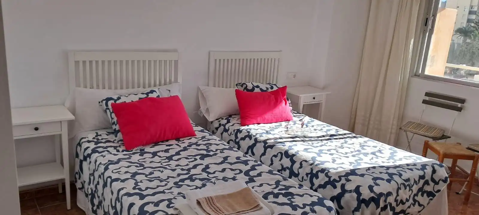 Schlafzimmer von Wohnungen zur Miete in Torremolinos mit Klimaanlage, Heizung und Terrasse