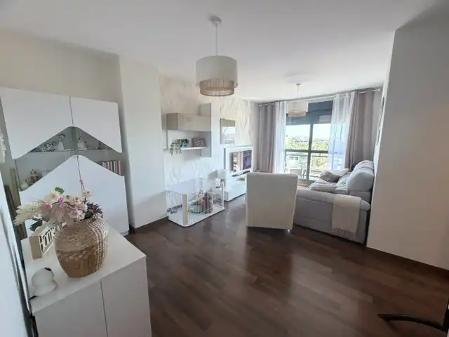 Sala de estar de Piso en venta en Huelva con Aire acondicionado, Calefacción y Parquet