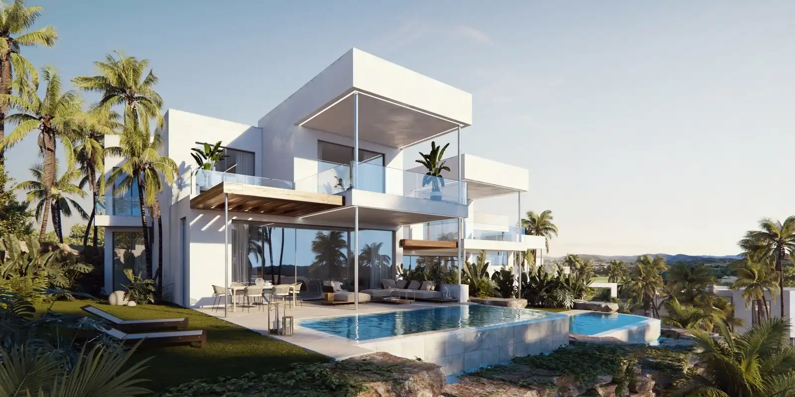 Vista exterior de Casa o chalet en venta en Marbella con Aire acondicionado, Jardín privado y Terraza