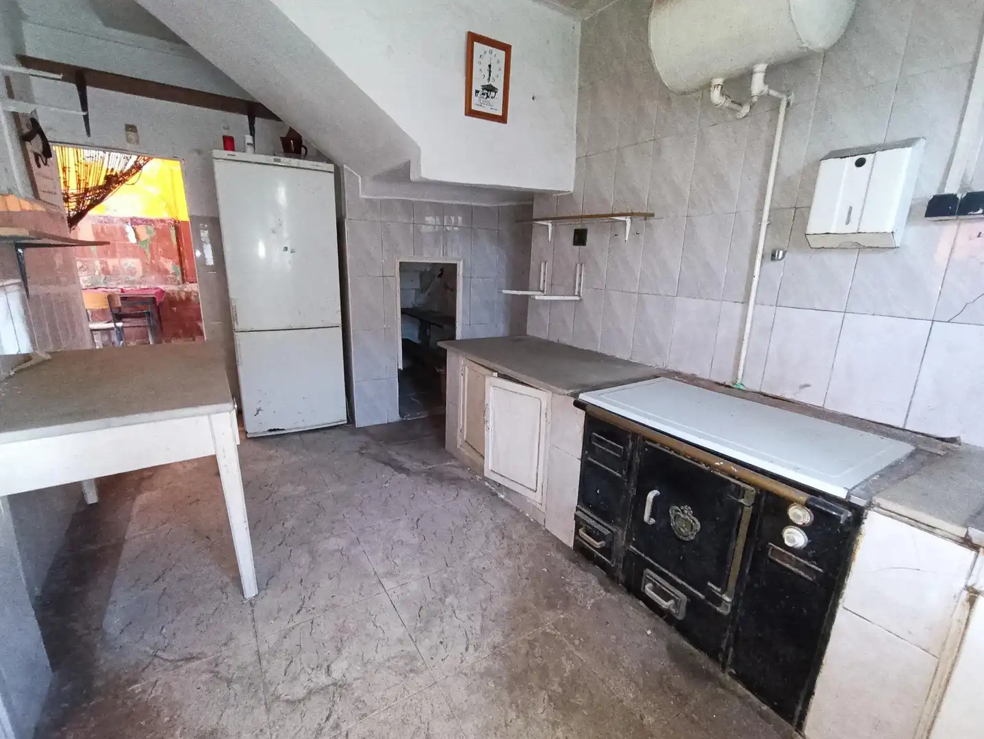 Cocina de Casa o chalet en venta en Langreo con Jardín privado y Trastero