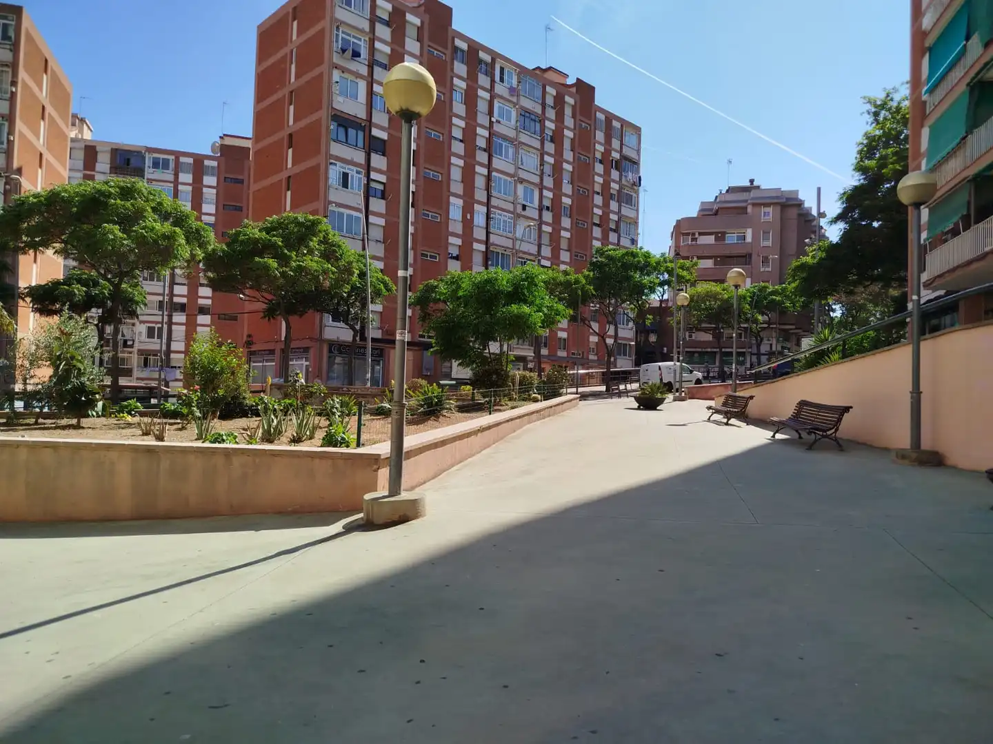 Vista exterior de Piso en venta en Badalona con Calefacción y Balcón
