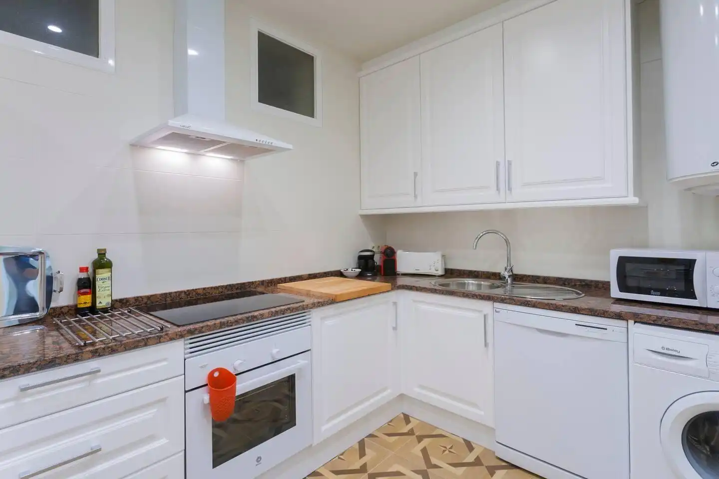Kitchen of Apartments for rent in Málaga  with Air Conditioner, Furnished and Internet
