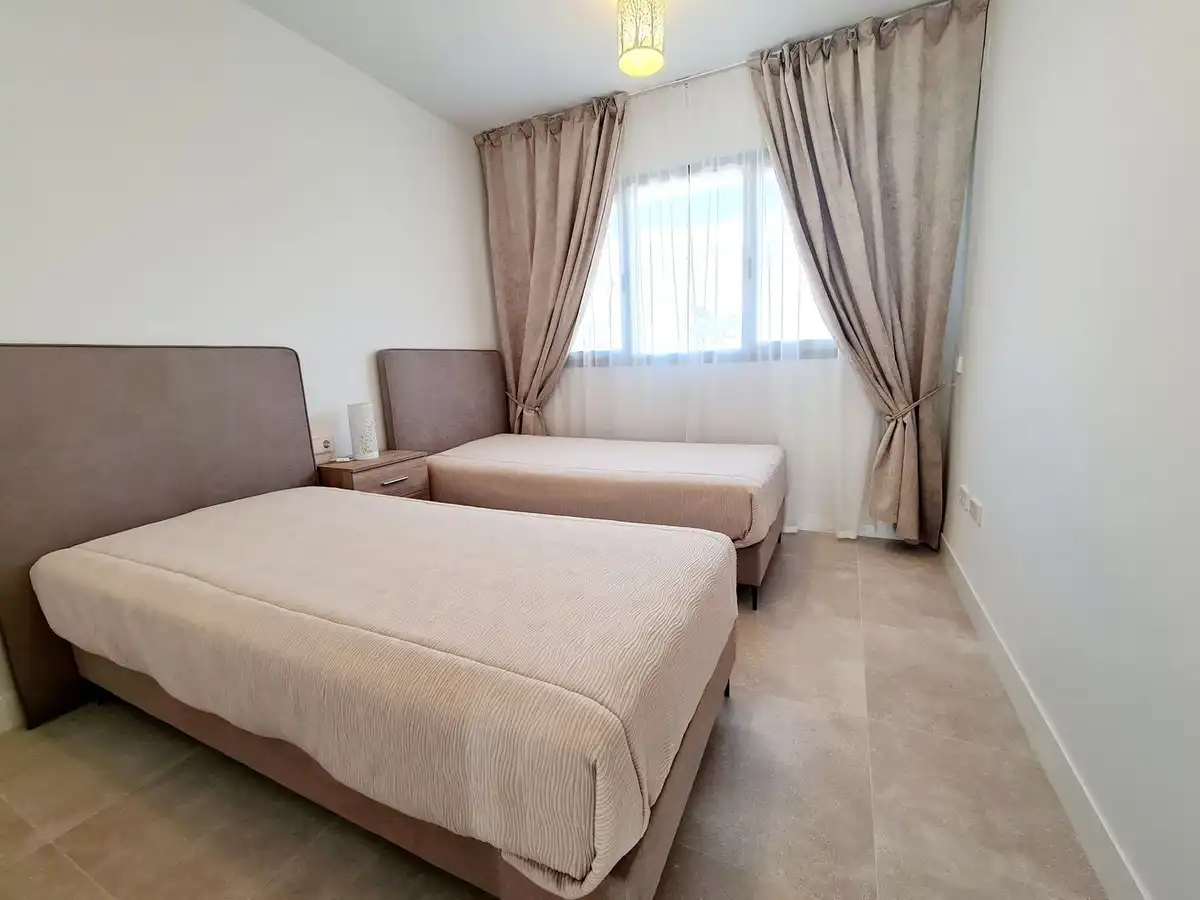 Bedroom of Detached homes for rent in Mijas  with Air Conditioner, Private garden and Swimming Pool