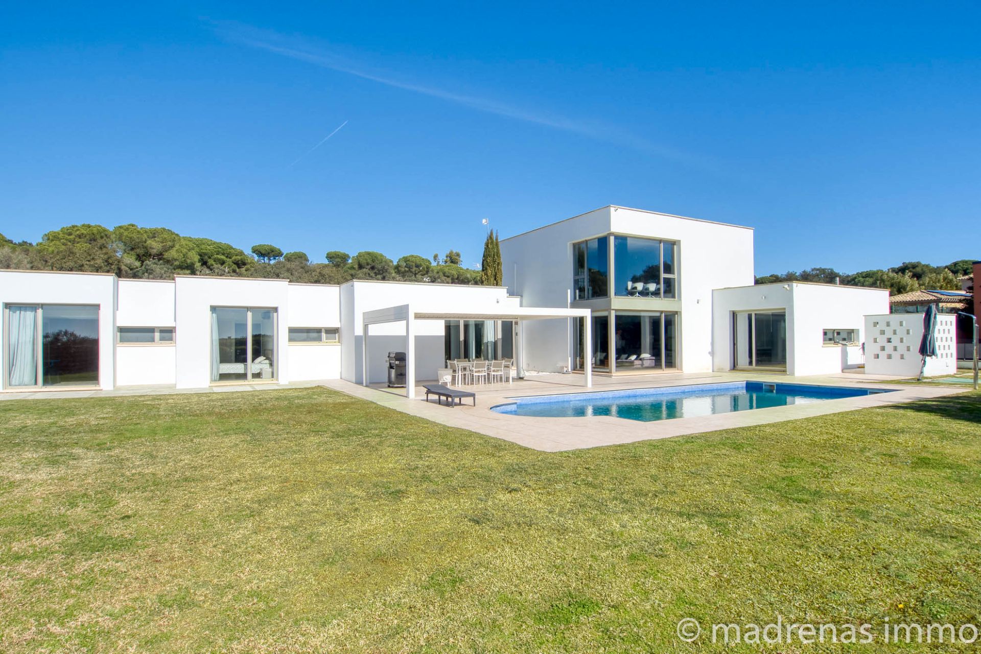 Exterior view of House or chalet for sale in Calonge i Sant Antoni  with Air Conditioner, Heating and Private garden