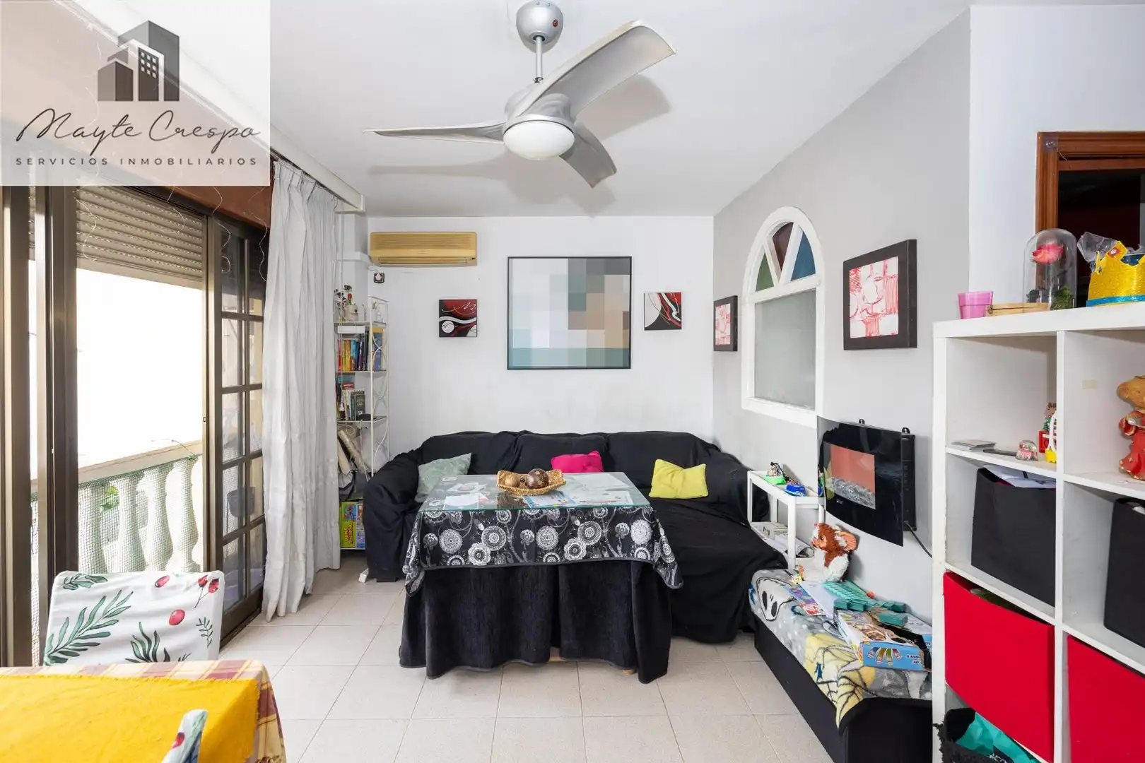Sala de estar de Piso en venta en La Zubia con Aire acondicionado, Trastero y Balcón