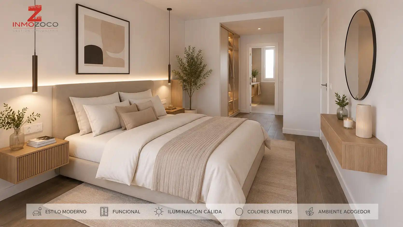 Habitación de Casa adosada en venta en Las Rozas de Madrid con Calefacción, Jardín privado y Terraza