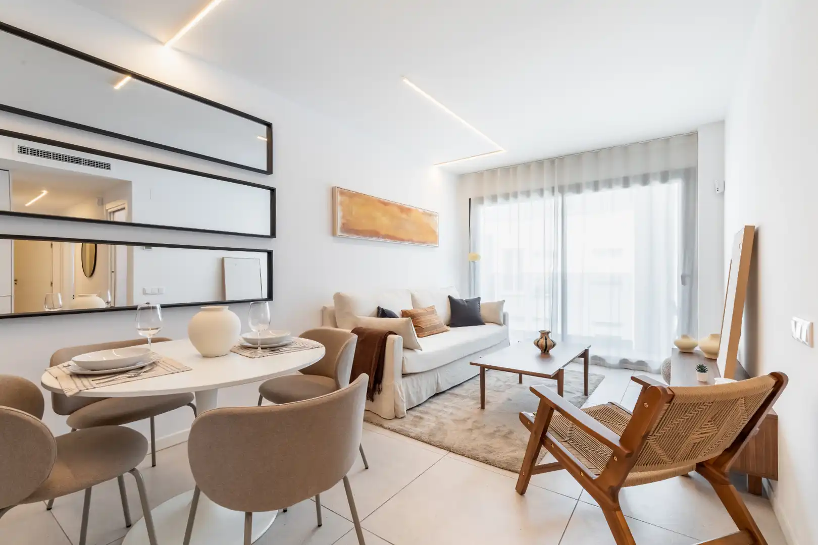 Sala de estar de Piso en venta en Badalona con Terraza y Trastero