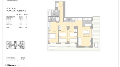 Foto 2 de vivienda de obra nueva en Piso en venta en   Calle Carrasca, 1, Parc Central, Valencia