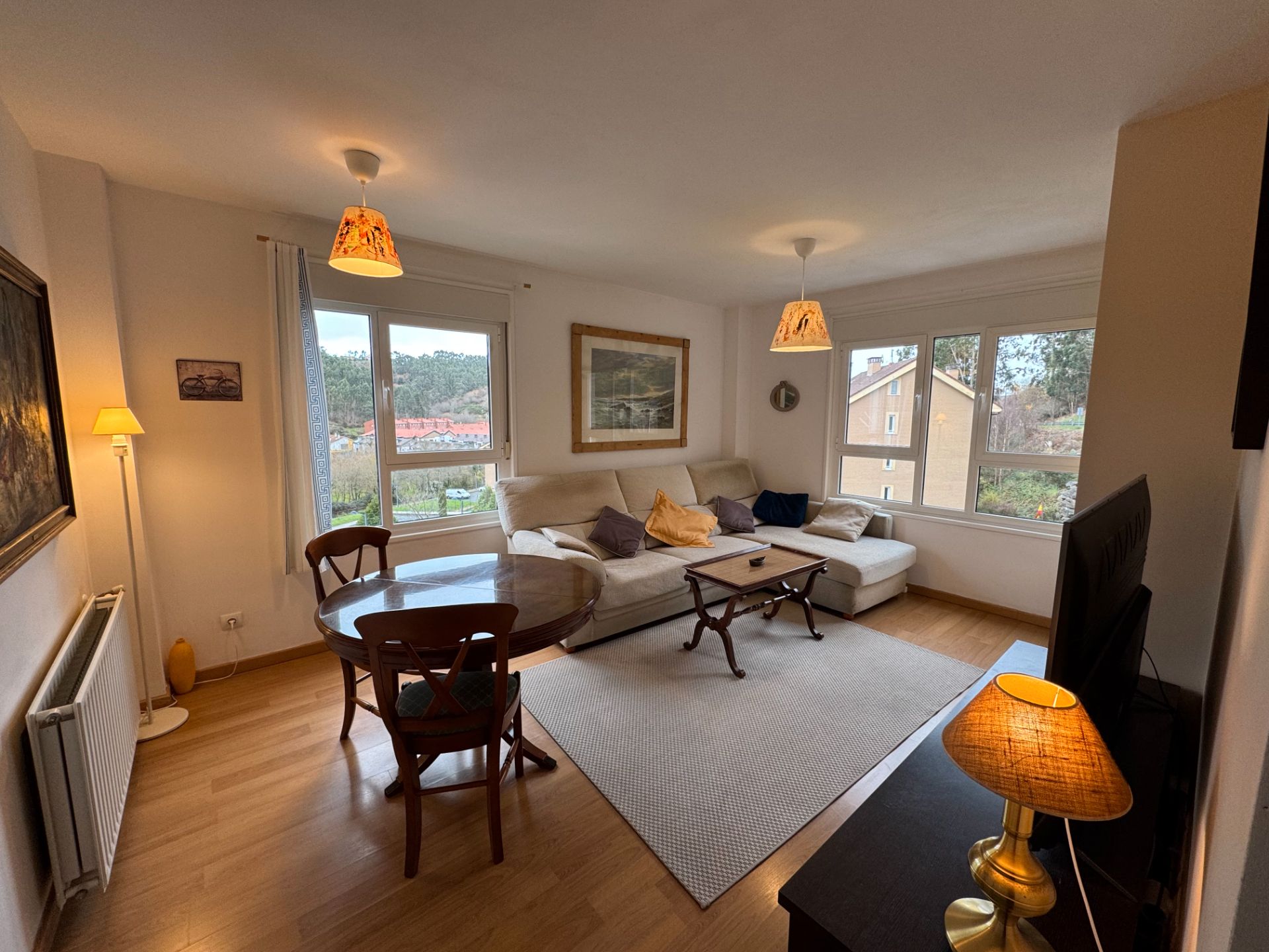 Sala de estar de Piso en venta en Ribadesella con Calefacción y Trastero