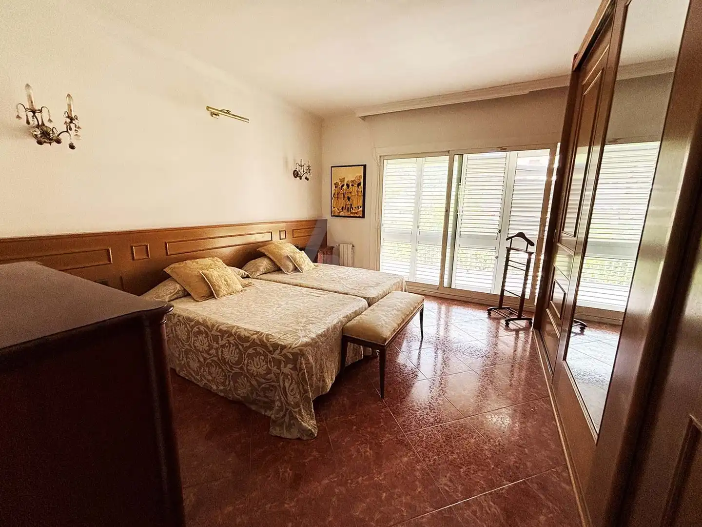 Bedroom of Flat for rent in Barcelona  with Heating and Terrace