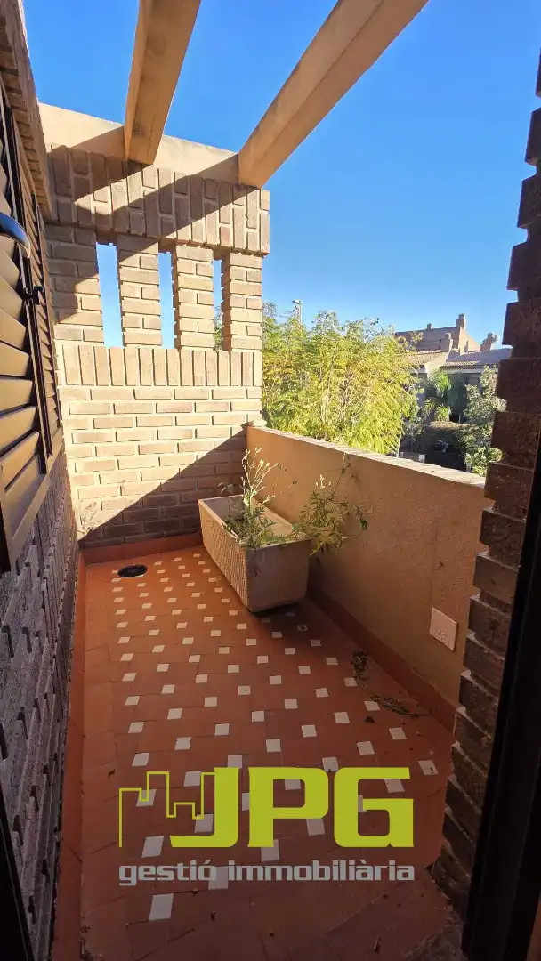 Terraza de Casa adosada en venta en Sant Joan d'Alacant con Aire acondicionado, Calefacción y Jardín privado