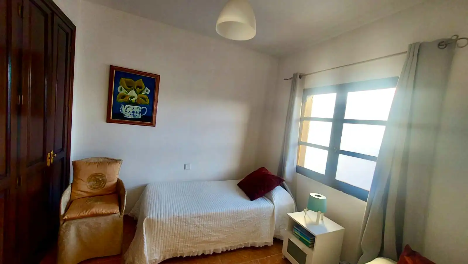 Dormitori de Casa adosada en venda en Teguise amb Jardí privat, Terrassa i Moblat