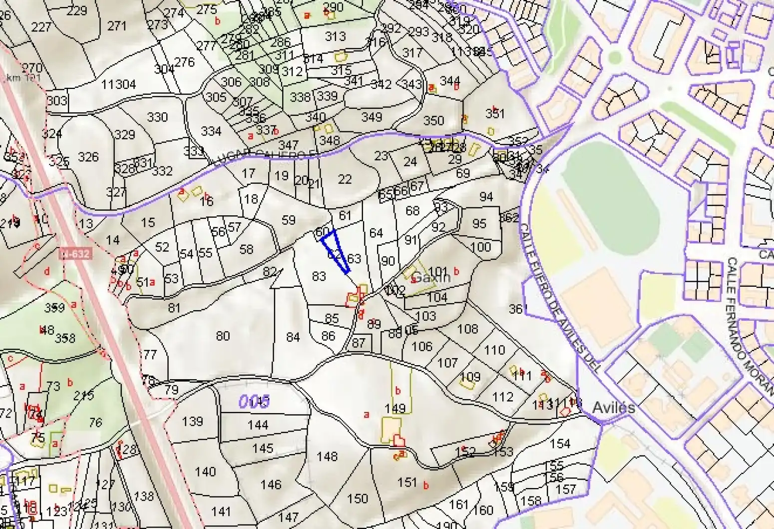 Terreno en venta en Camino de Gaxín, El Carbayedo - El Quirinal
