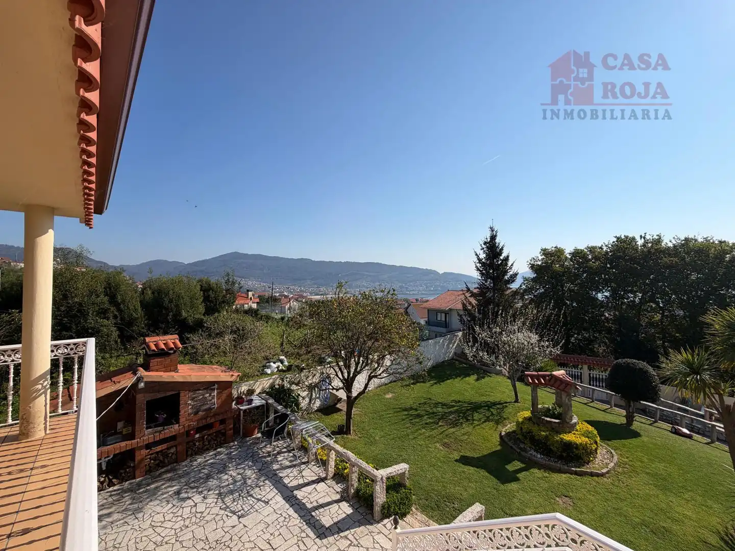 Terraza de Casa o chalet en venta en Moaña con Calefacción, Terraza y Trastero