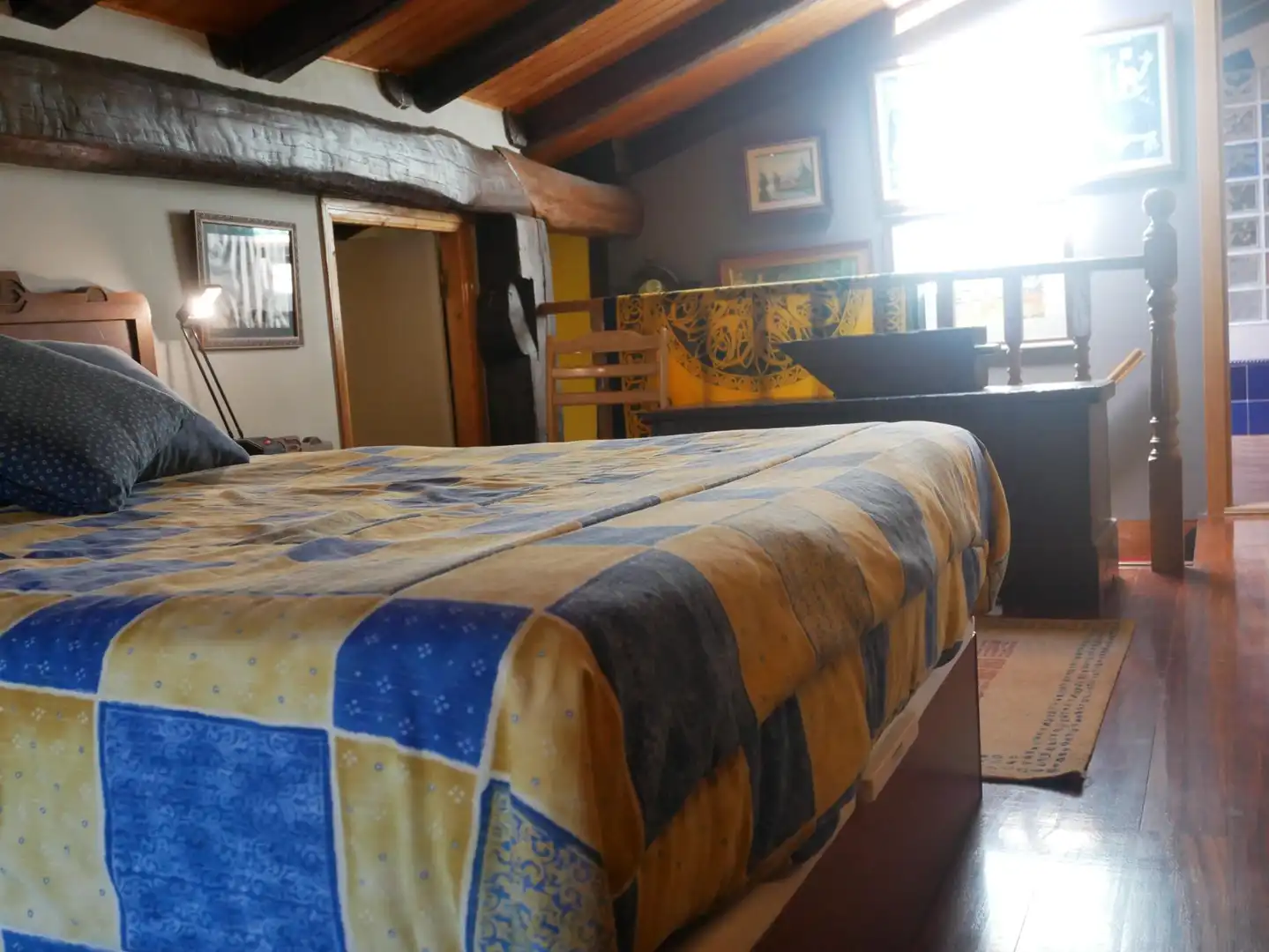 Dormitori de Casa adosada en venda en Arrankudiaga / Zollo amb Calefacció i Jardí privat