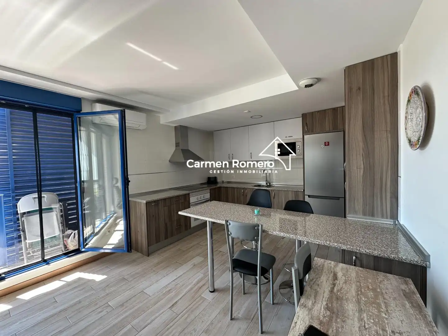 Cocina de Apartamento en venta en Salamanca con Calefacción, Jardín privado y Balcón