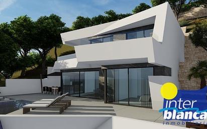 Exterior view of House or chalet for sale in Calpe / Calp  with Air Conditioner, Terrace and Swimming Pool