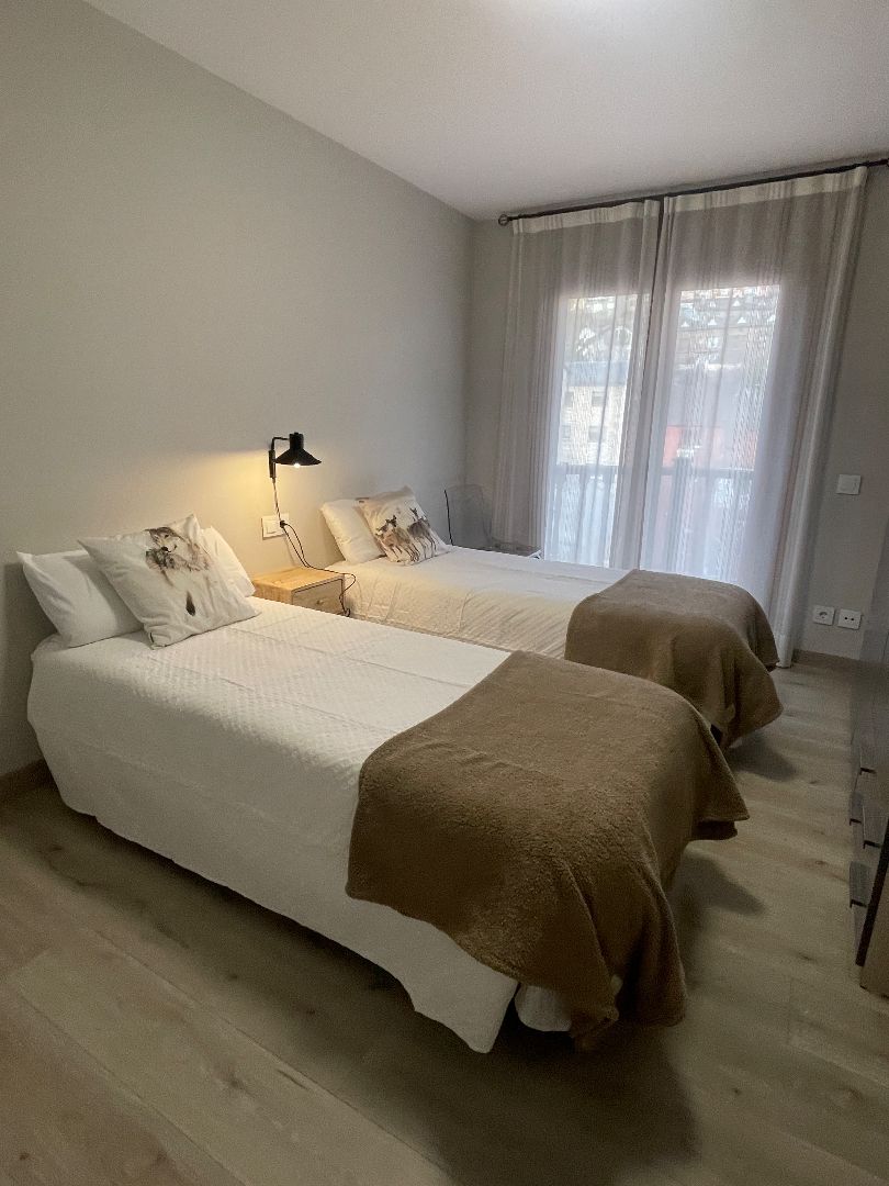 Bedroom of Apartment to rent in Puigcerdà  with Heating, Parquet flooring and Furnished