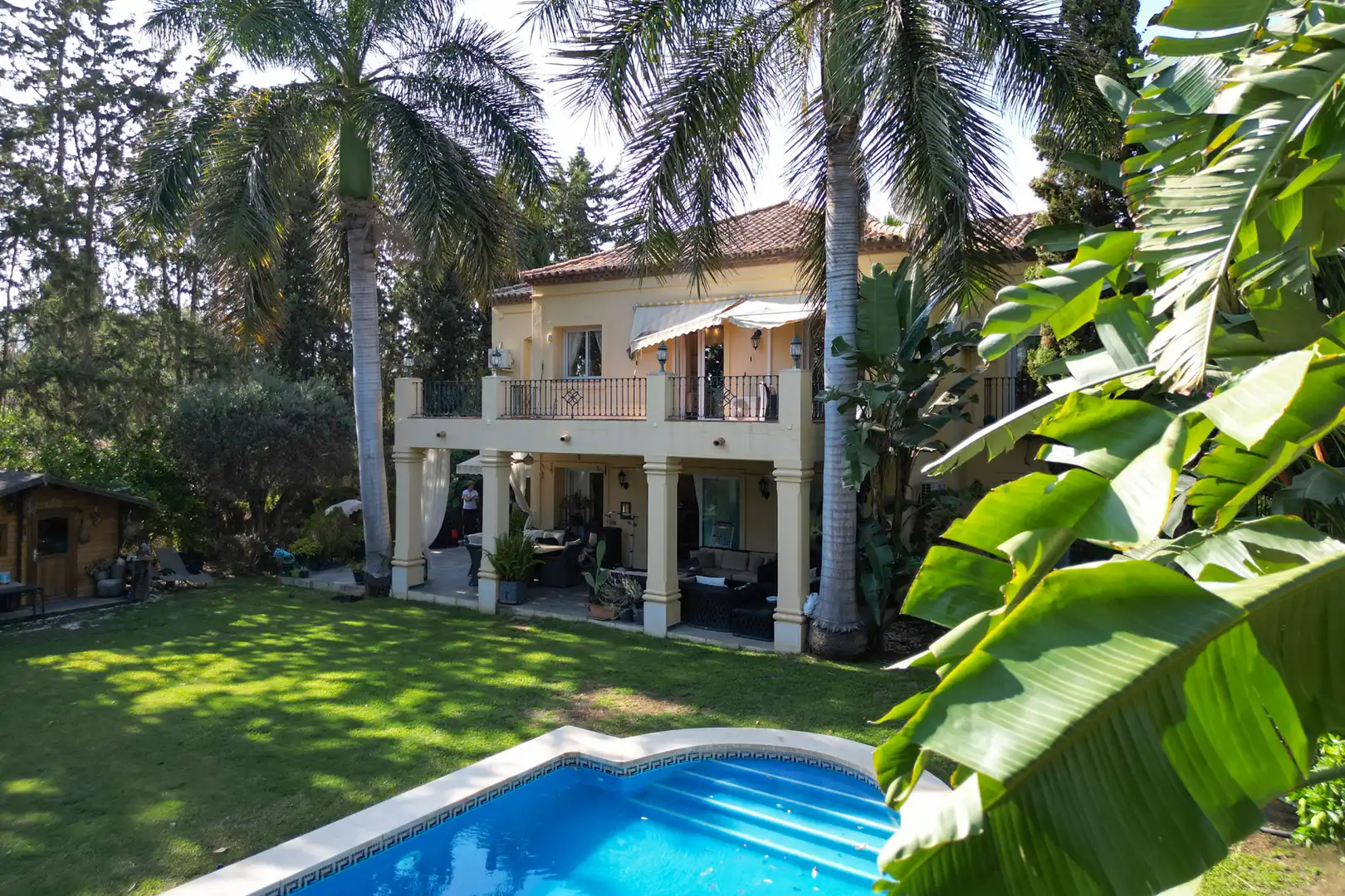 Jardín de Casa o chalet en venta en Marbella con Aire acondicionado, Jardín privado y Terraza
