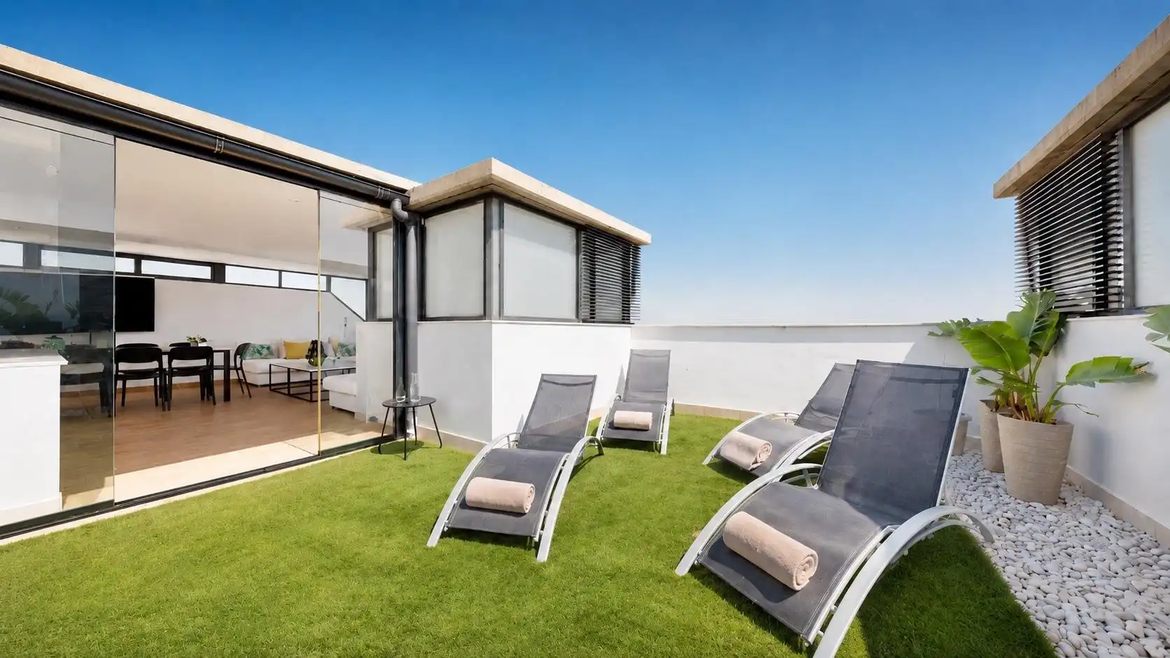 Terrassa de Àtic en venda en Almería amb Aire condicionat, Jardí privat i Terrassa