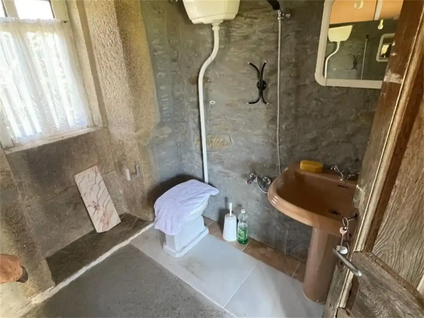 Baño de Finca rústica en venta en Lalín