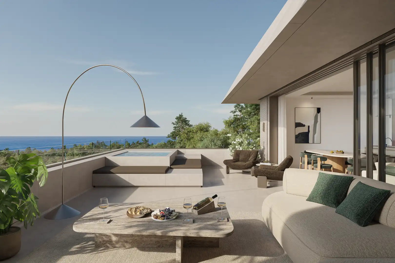 Terrassa de Apartament en venda en Benalmádena amb Aire condicionat, Terrassa i Piscina