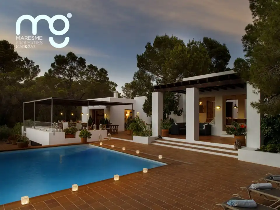 Terrace of Country homes for sale in Andratx  with Air Conditioner, Heating and Private garden