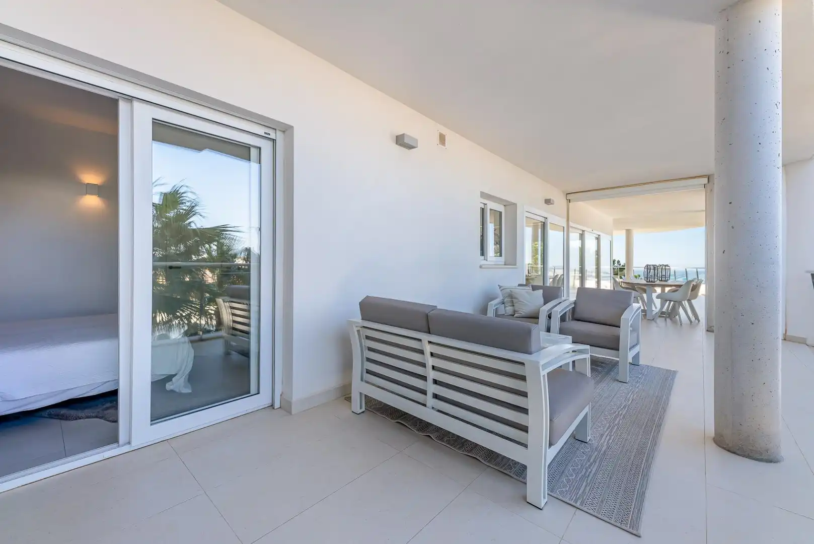 Terrassa de Apartament en venda en Benalmádena amb Aire condicionat, Calefacció i Terrassa