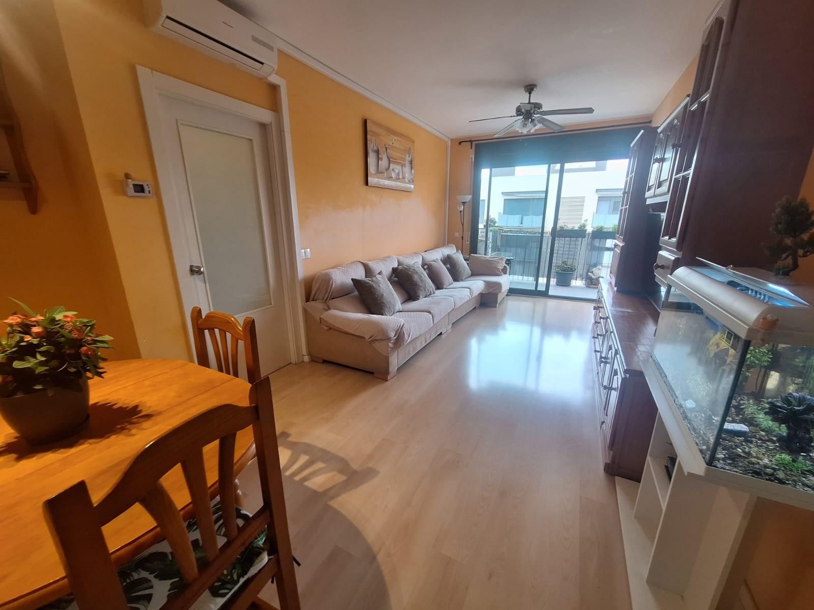 Sala d'estar de Pis en venda en Sabadell amb Aire condicionat, Calefacció i Parquet