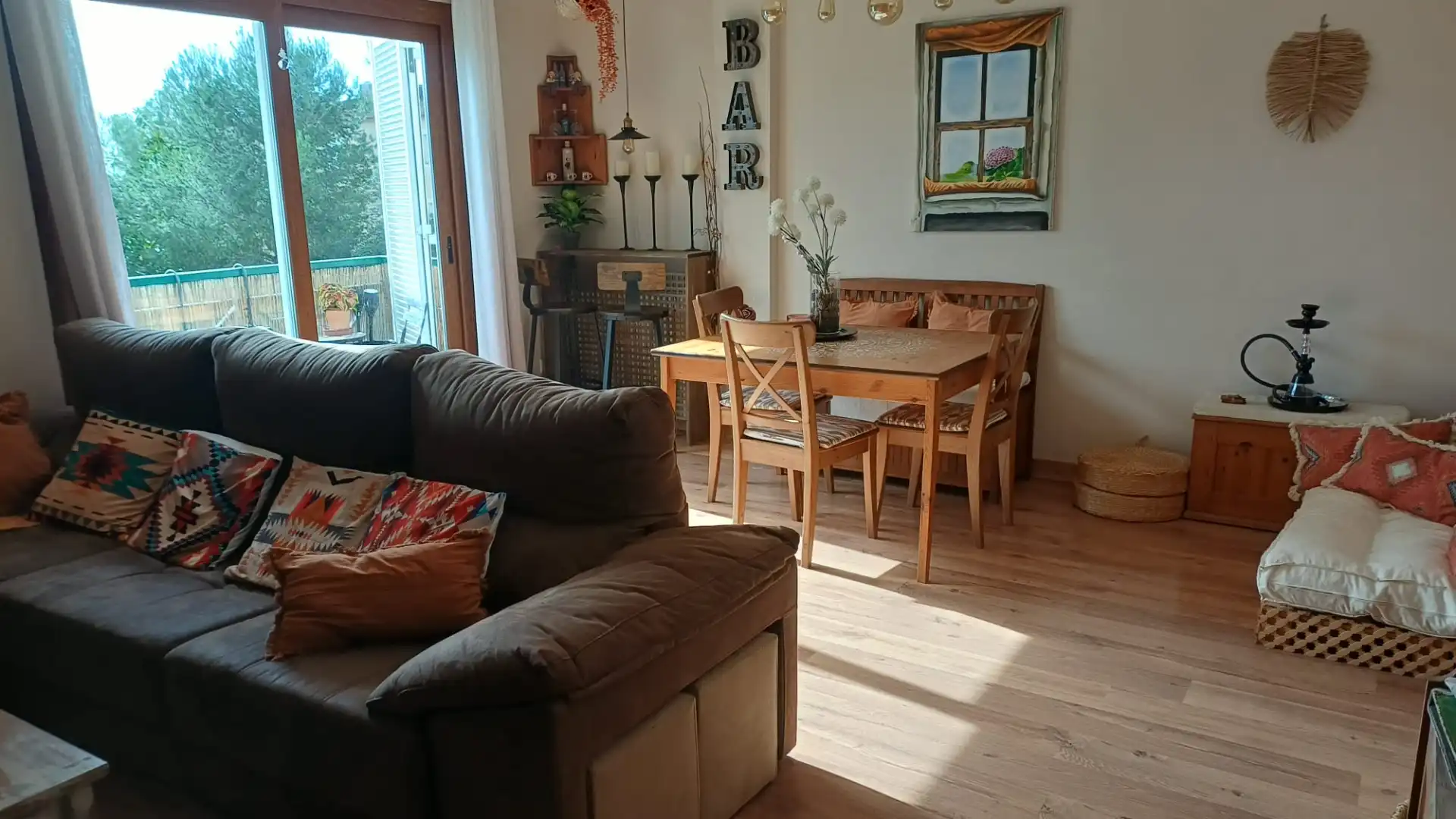 Sala d'estar de Dúplex en venda en  Palma de Mallorca amb Aire condicionat, Calefacció i Parquet