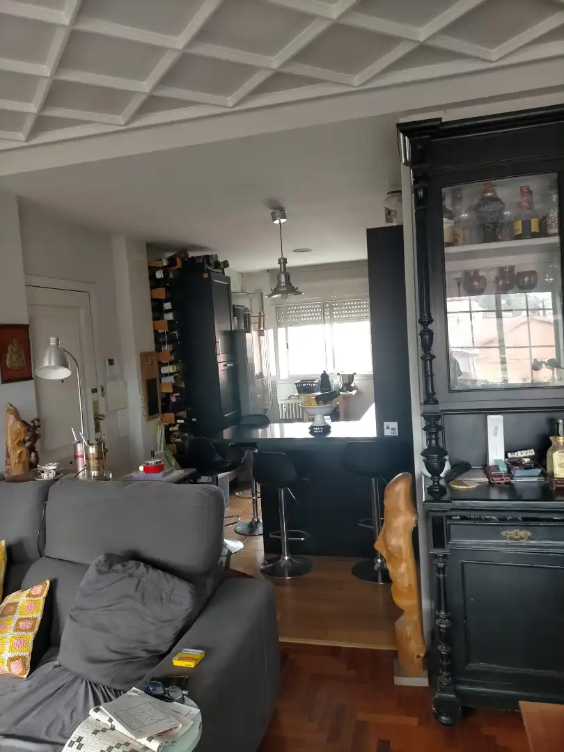 Kitchen of Flat for sale in Ourense Capital   with Heating, Parquet flooring and Furnished
