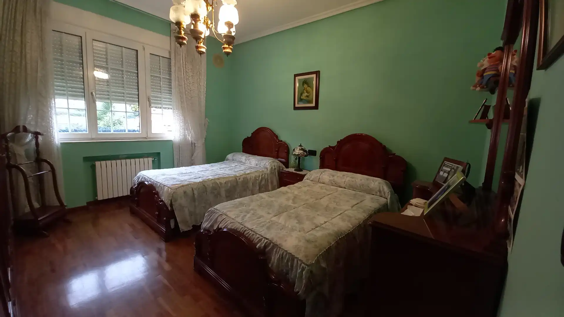 Bedroom of Houses for sale in Castrillón  with Heating, Private garden and Parquet flooring