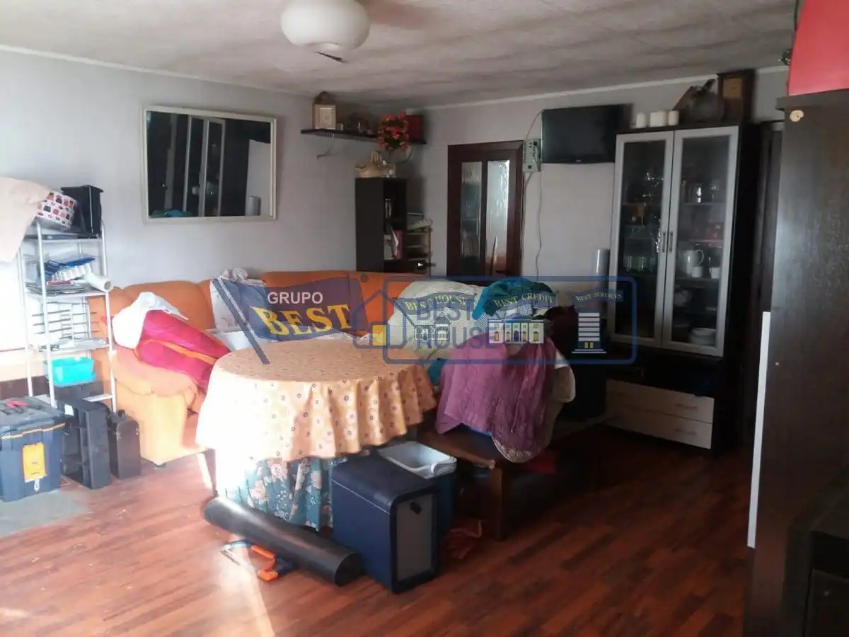 Living room of Houses for sale in Chozas de Abajo  with Heating, Private garden and Parquet flooring