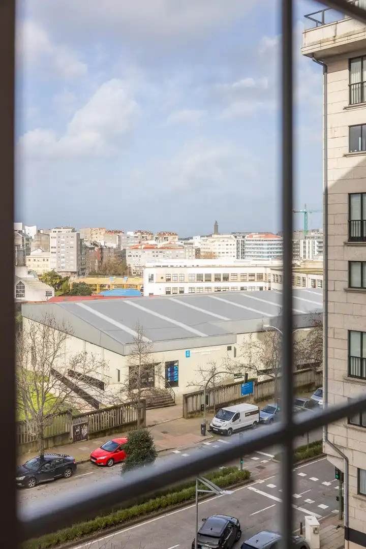 Vista exterior de Pis en venda en A Coruña Capital  amb Calefacció i Traster