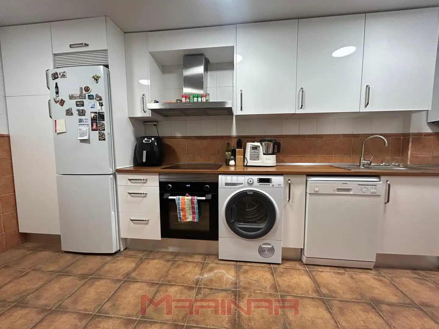 Cocina de Casa adosada en venta en Seseña con Aire acondicionado, Calefacción y Jardín privado