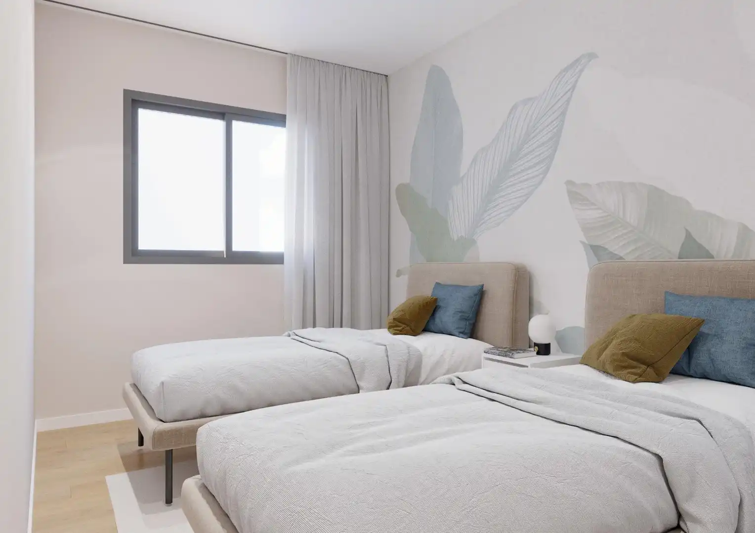 Bedroom of Flat for sale in Sant Joan d'Alacant  with Parquet flooring, Terrace and Community pool