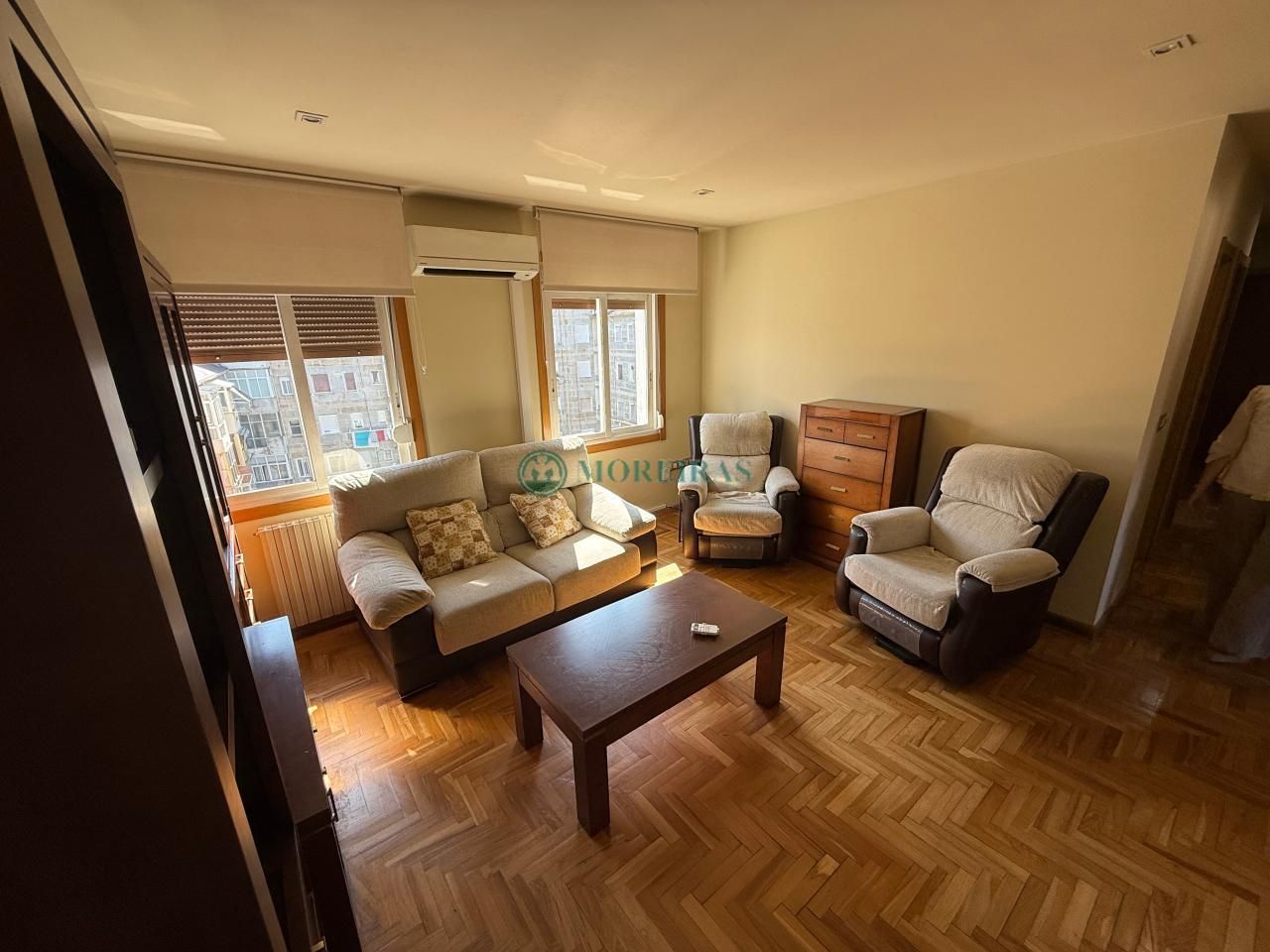 Living room of Flat for sale in Ourense Capital   with Heating and Parquet flooring
