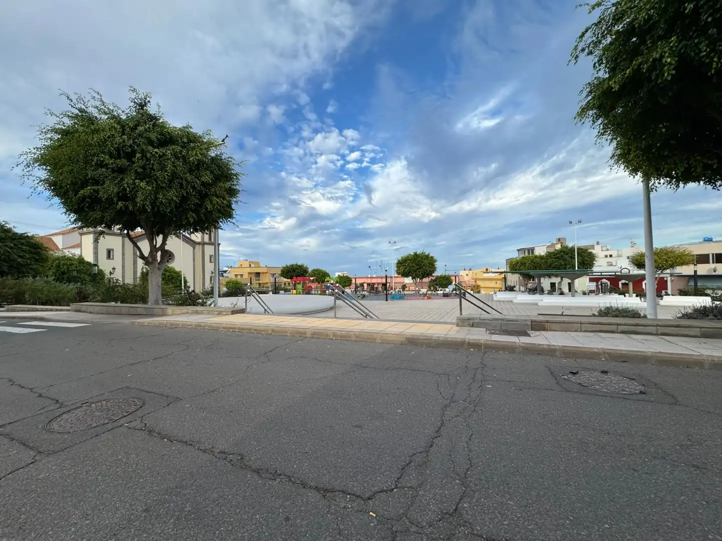 Vista exterior de Piso en venta en Santa María de Guía de Gran Canaria