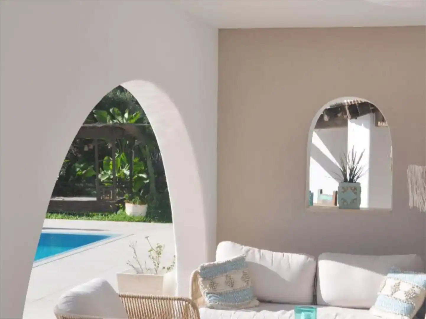 Sala de estar de Casa o chalet en venta en Calvià con Aire acondicionado, Jardín privado y Piscina
