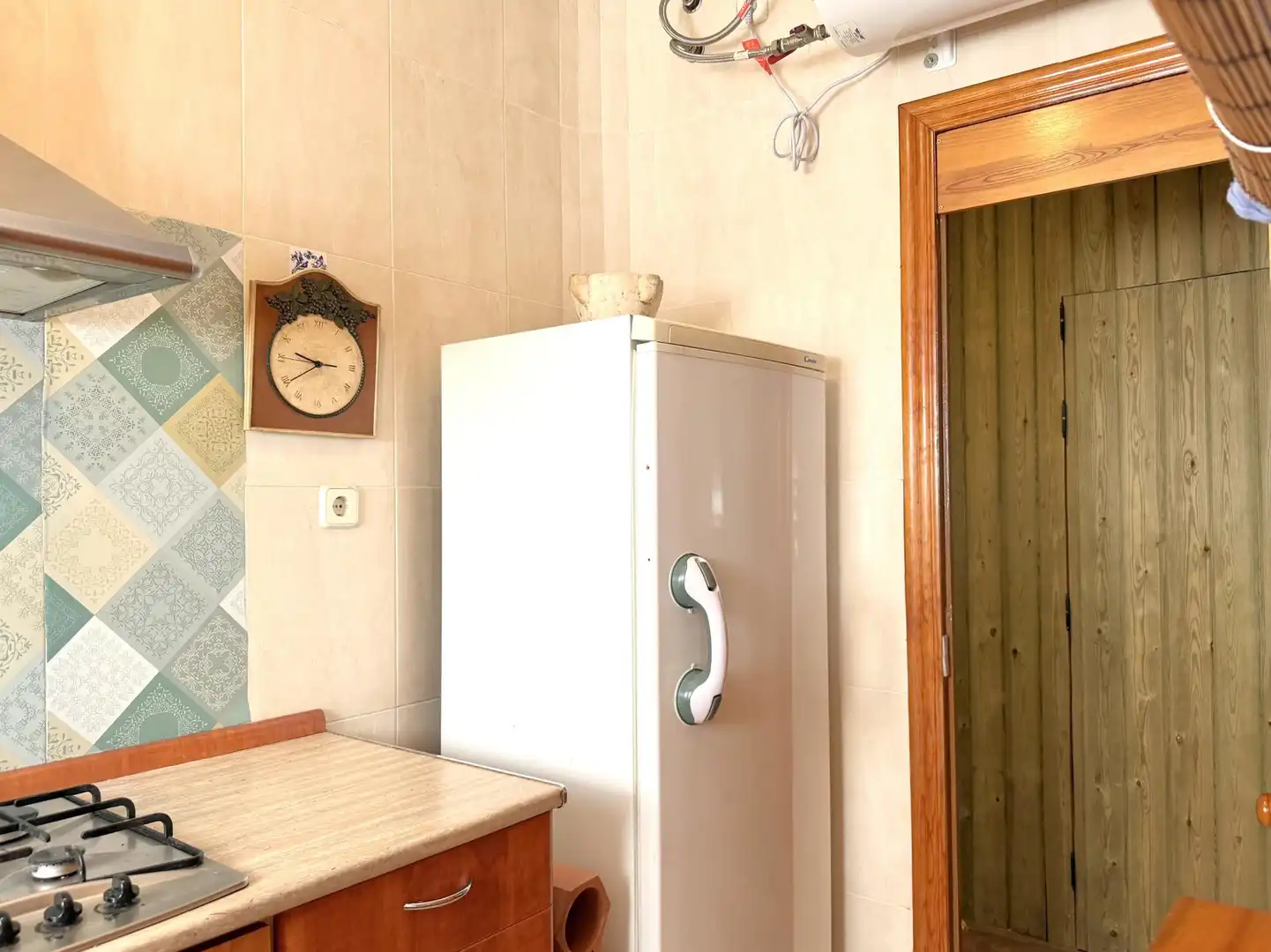 Kitchen of Flat for sale in Guardiola de Berguedà  with Heating, Furnished and TV