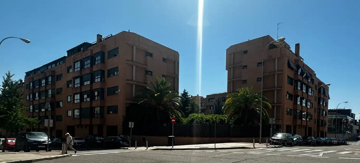 Vista exterior de Pis en venda en Madrid amb Aire condicionat, Calefacció i Parquet
