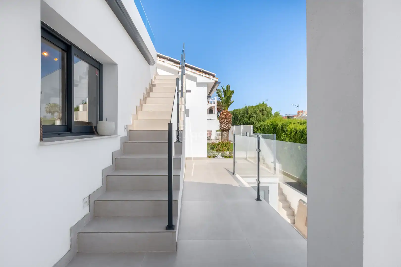 Terraza de Casa o chalet en venta en Benalmádena con Aire acondicionado, Calefacción y Jardín privado