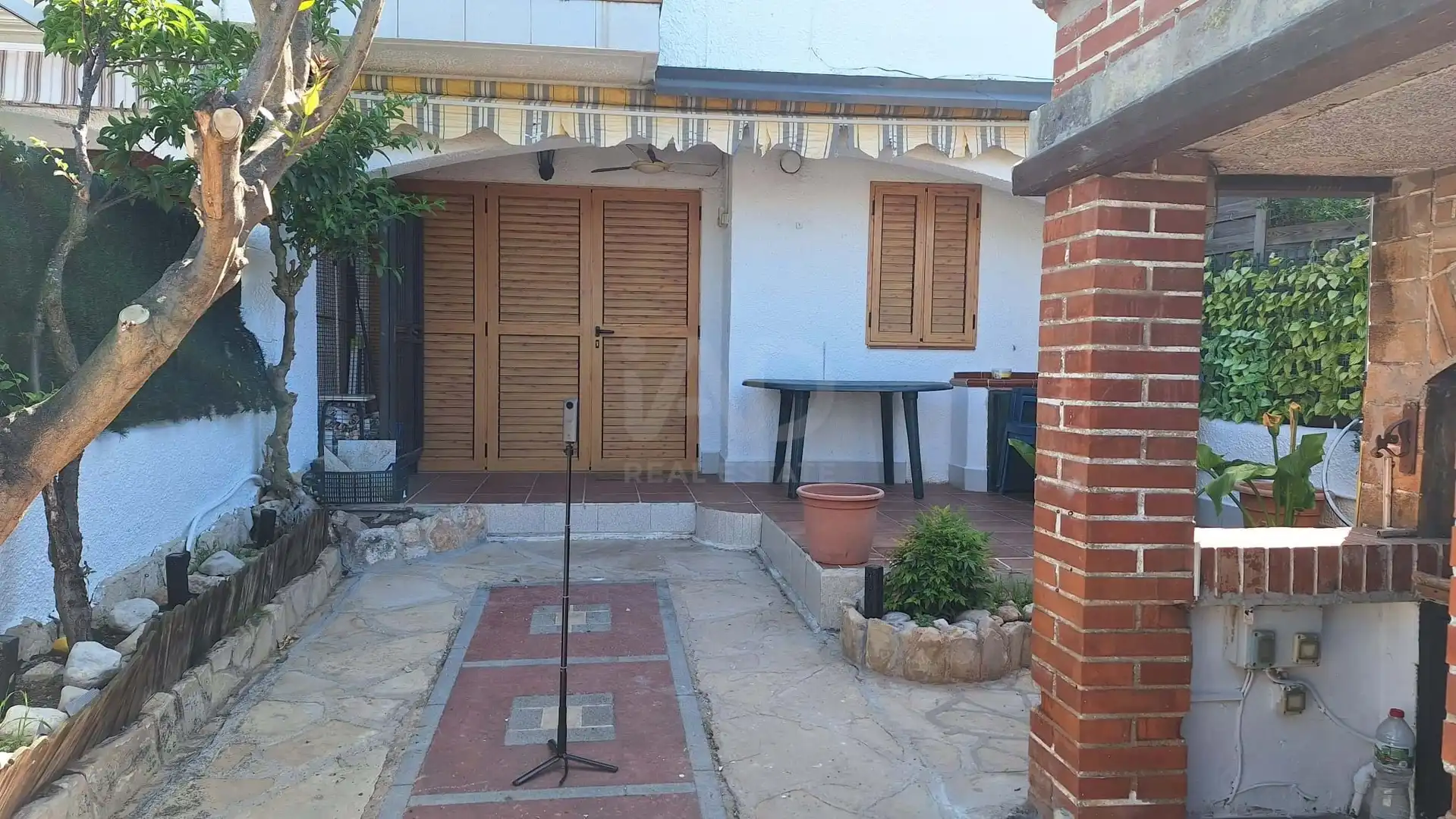 Terrace of Detached homes for sale in Creixell  with Air Conditioner, Terrace and Swimming Pool