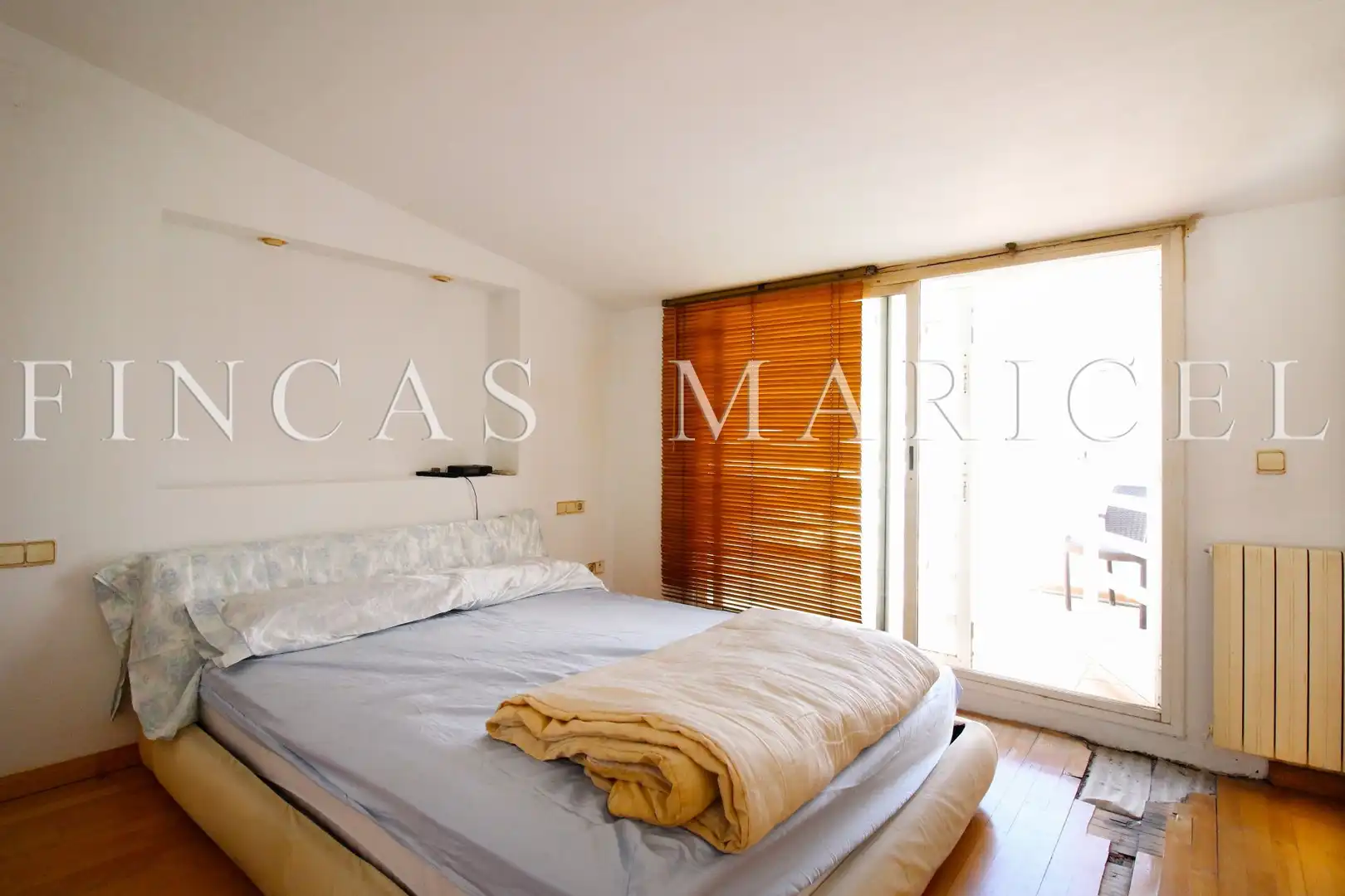 Bedroom of Attic for sale in Sitges  with Air Conditioner and Terrace