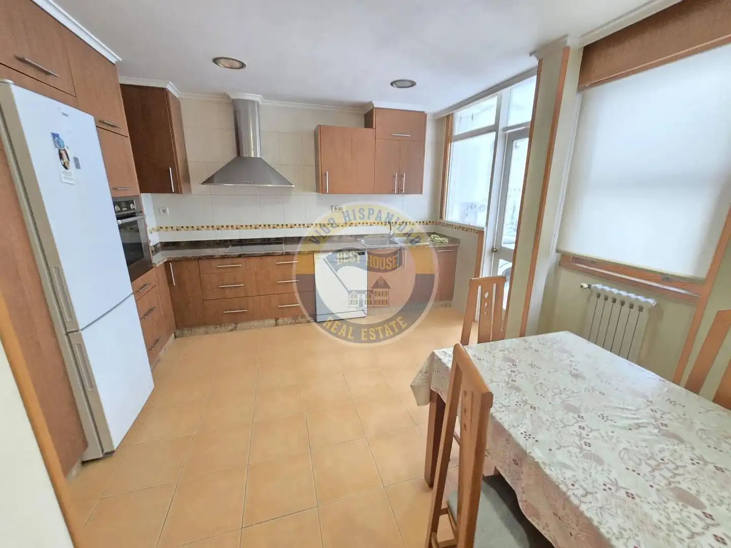 Küche von Wohnung zur Miete in Vigo  mit Heizung, Parkett und Möbliert