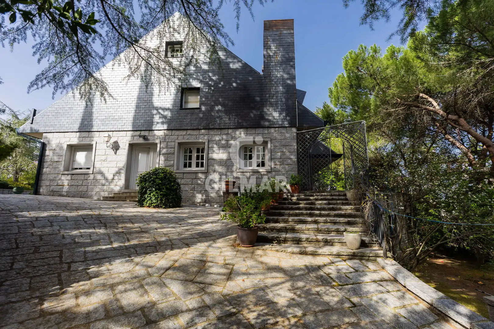 Vista exterior de Casa o chalet en venta en Collado Villalba con Calefacción