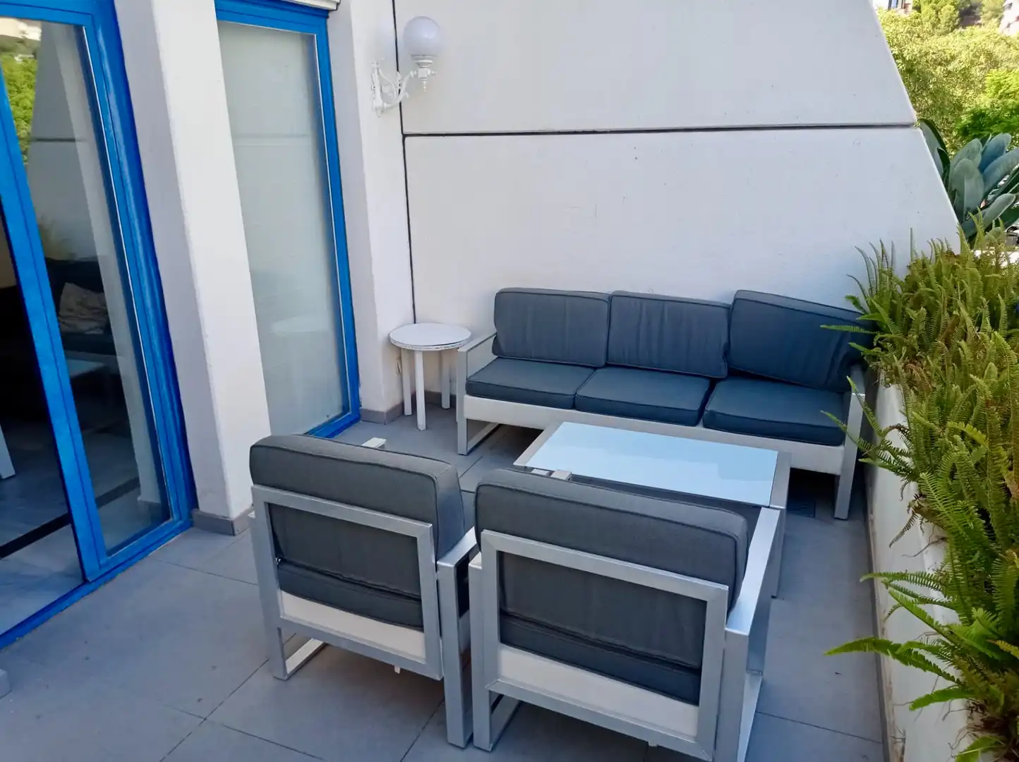 Terrasse von Maisonette zur Miete in Marbella mit Klimaanlage, Heizung und Terrasse